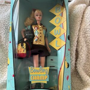 Mattel Bowling Champ Doll with Colorful Outfit